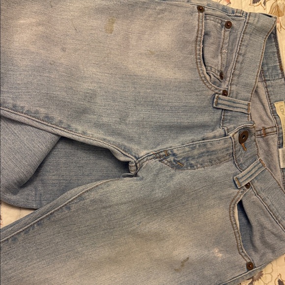 Levi's Light Blue Low Slouch Straight Leg Jeans #333 - Picture 12 of 14